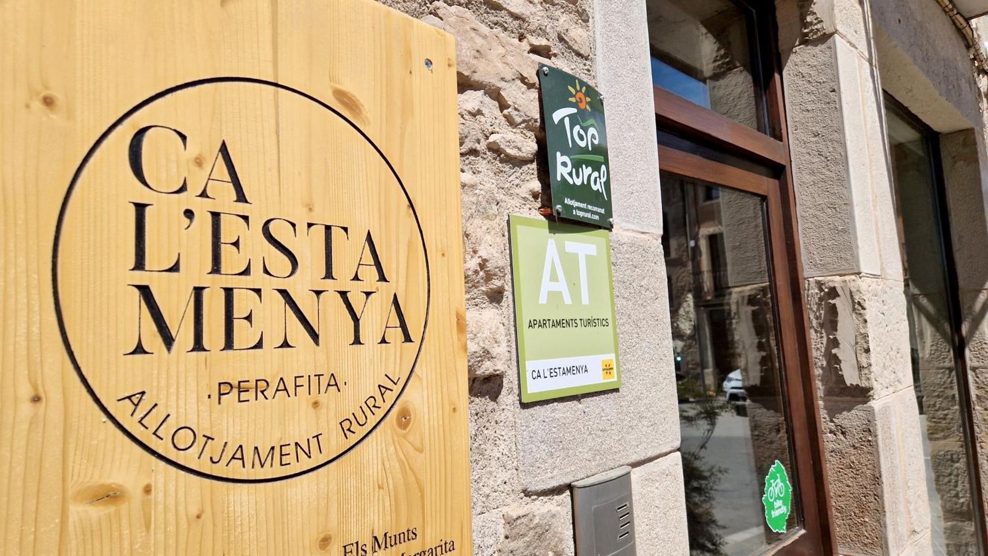 Ca L'Estamenya Guest House Perafita Exterior photo